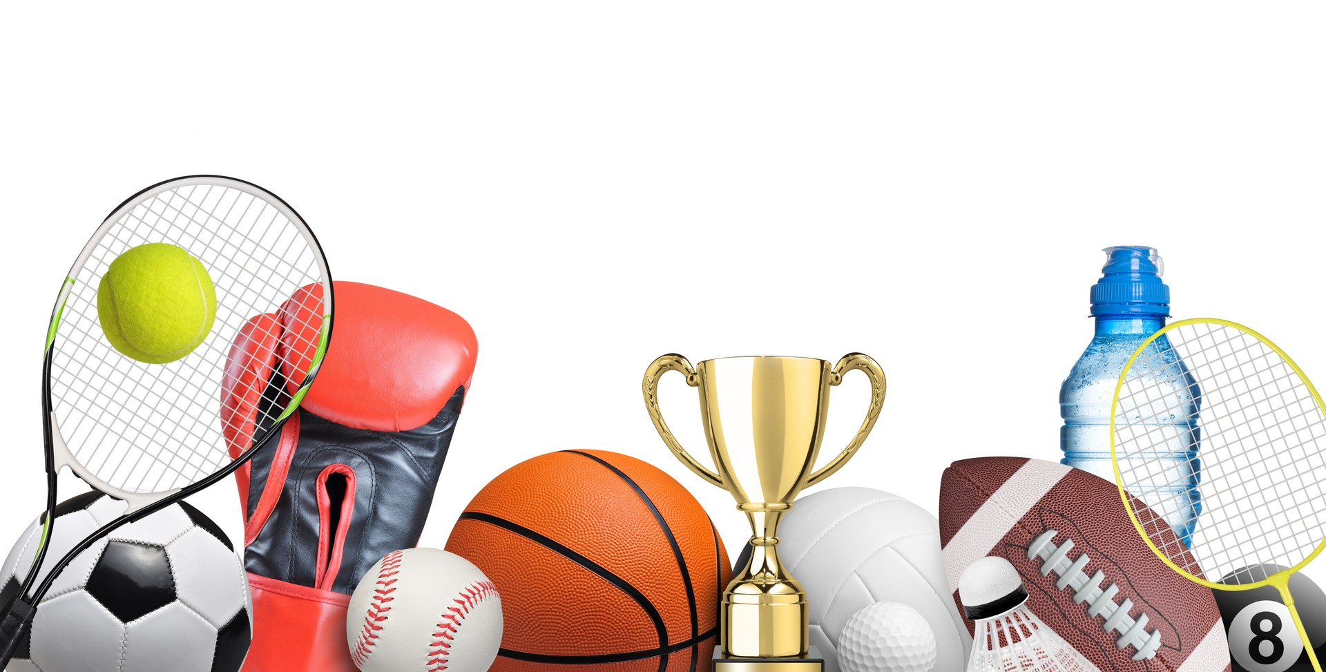 sport items set